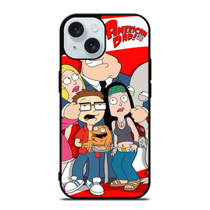AMERICAN DAD USA FLAG iPhone 15 Case Cover AMERICAN DAD USA FLAG iPhone 15 Case Cover