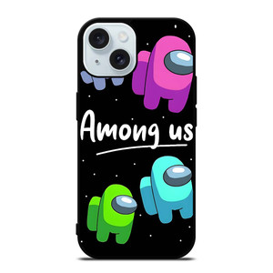 AMONG US ALIENS ICON iPhone 15 Case Cover AMONG US ALIENS ICON iPhone 15 Case Cover