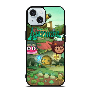 AMPHIBIA CARTOON EMOJI iPhone 15 Case Cover AMPHIBIA CARTOON EMOJI iPhone 15 Case Cover