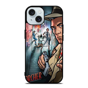 ARCHER CARTOON MOVIE POSTER iPhone 15 Case Cover
