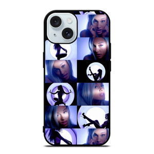 ARIANA GRANDE SILLOUET iPhone 15 Case Cover ARIANA GRANDE SILLOUET iPhone 15 Case Cover