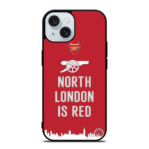 ARSENAL NORTH LONDON IS RED 2 iPhone 15 Case Cover