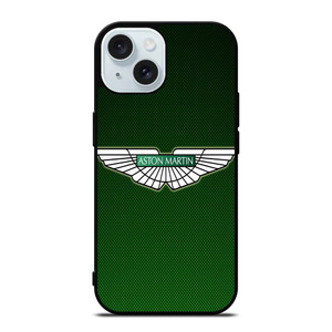 ASTON MARTIN GREEN CARBON iPhone 15 Case Cover ASTON MARTIN GREEN CARBON iPhone 15 Case Cover