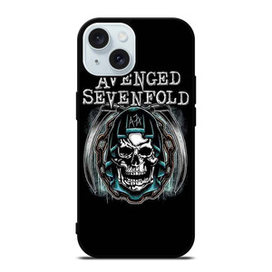 AVENGED SEVENFOLD A7X LOGO iPhone 15 Case Cover AVENGED SEVENFOLD A7X LOGO iPhone 15 Case Cover