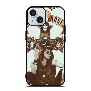 AXL GUNS N ROSES GNR iPhone 15 Case Cover