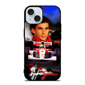 AYRTON SENNA F1 iPhone 15 Case Cover AYRTON SENNA F1 iPhone 15 Case Cover
