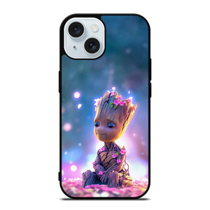 BABY GROOT FLOWER iPhone 15 Case Cover BABY GROOT FLOWER iPhone 15 Case Cover