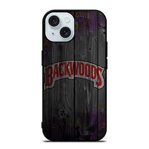 BACKWOODS CIGARETTES WOODEN LOGO iPhone 15 Case Cover BACKWOODS CIGARETTES WOODEN LOGO iPhone 15 Case Cover