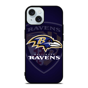 BALTIMORE RAVENS NFL LOGO iPhone 15 Case Cover BALTIMORE RAVENS NFL LOGO iPhone 15 Case Cover