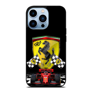 CHARLES LECLERC FERRARI FORMULA ONE F1 RACING 4 iPhone 13 Pro Max Case Cover