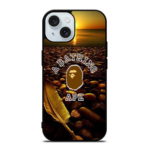 BATHING APE SUNSET iPhone 15 Case Cover