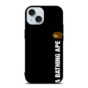 BATHING APE TAG LOGO iPhone 15 Case Cover BATHING APE TAG LOGO iPhone 15 Case Cover