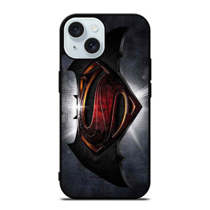 BATMAN VS SUPERMAN LOGO iPhone 15 Case Cover BATMAN VS SUPERMAN LOGO iPhone 15 Case Cover