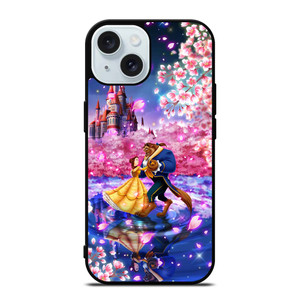BEAUTY AND THE BEAST CARTOON iPhone 15 Case Cover