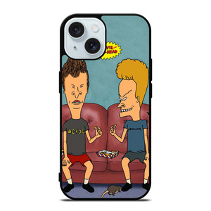 BEAVIS AND BUTTHEAD MTV CARTOON iPhone 15 Case Cover BEAVIS AND BUTTHEAD MTV CARTOON iPhone 15 Case Cover