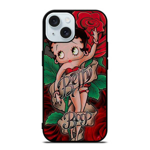 BETTY BOOP ROSE iPhone 15 Case Cover