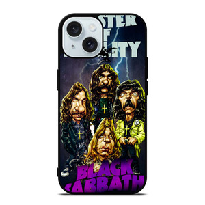 BLACK SABBATH ALBUM COVER ART iPhone 15 Case Cover BLACK SABBATH ALBUM COVER ART iPhone 15 Case Cover