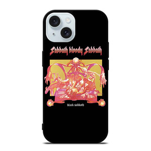 BLACK SABBATH BLOODY ALBUM COVER iPhone 15 Case Cover BLACK SABBATH BLOODY ALBUM COVER iPhone 15 Case Cover