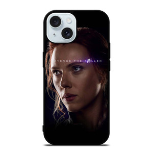 BLACK WIDOW FACE AVENGERS THE FALLEN iPhone 15 Case Cover BLACK WIDOW FACE AVENGERS THE FALLEN iPhone 15 Case Cover