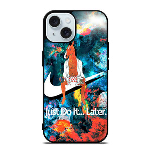 BOJACK HORSEMAN LAZY NIKE iPhone 15 Case Cover BOJACK HORSEMAN LAZY NIKE iPhone 15 Case Cover