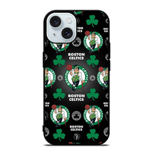 BOSTON CELTICS COLLAGE iPhone 15 Case Cover BOSTON CELTICS COLLAGE iPhone 15 Case Cover