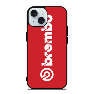 BREMBO DISC BRAKE RED LOGO iPhone 15 Case Cover BREMBO DISC BRAKE RED LOGO iPhone 15 Case Cover