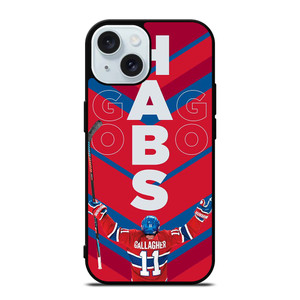 BRENDAN GALLAGHER MONTREAL CANADIENS iPhone 15 Case Cover BRENDAN GALLAGHER MONTREAL CANADIENS iPhone 15 Case Cover