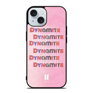 BTS DYNAMITE SONG iPhone 15 Case Cover