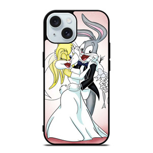 BUGS BUNNY AND LOLA MARRIED iPhone 15 Case Cover BUGS BUNNY AND LOLA MARRIED iPhone 15 Case Cover