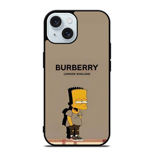 BURBERRY LONDON THE SIMPSONS iPhone 15 Case Cover BURBERRY LONDON THE SIMPSONS iPhone 15 Case Cover