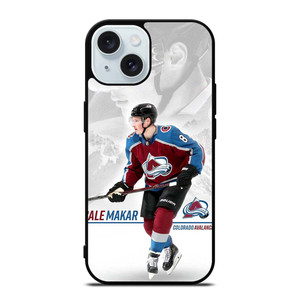 CALE MAKAR COLORADO AVALANCHE iPhone 15 Case Cover CALE MAKAR COLORADO AVALANCHE iPhone 15 Case Cover