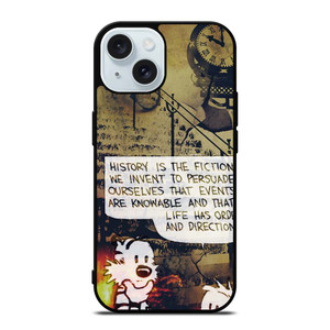 CALVIN AND HOBBES CLASSIC QUOTES iPhone 15 Case Cover