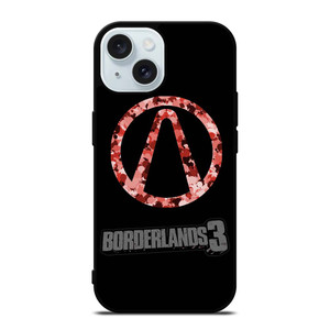 CAMO BORDERLANDS 3 LOGO iPhone 15 Case Cover