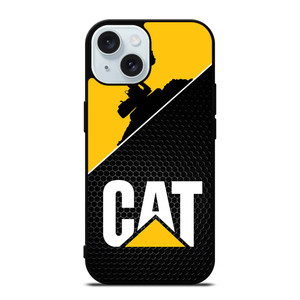 CATERPILLAR EXCAVATOR PATE LOGO iPhone 15 Case Cover