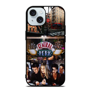 CENTRAL PERK FRIENDS CAFE iPhone 15 Case Cover CENTRAL PERK FRIENDS CAFE iPhone 15 Case Cover