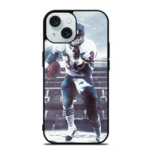 CHICAGO BEARS WALTER PAYTON FOOTBALL iPhone 15 Case Cover CHICAGO BEARS WALTER PAYTON FOOTBALL iPhone 15 Case Cover