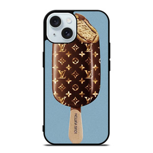CHOCOLATE ICE CREAM LOUIS VUITTON iPhone 15 Case Cover CHOCOLATE ICE CREAM LOUIS VUITTON iPhone 15 Case Cover