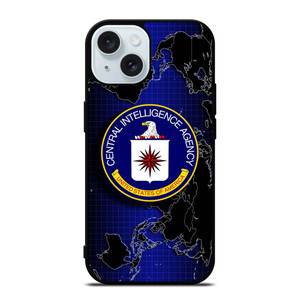 CIA SENTRAL INTELLIGENCE AGENCY USA iPhone 15 Case Cover CIA SENTRAL INTELLIGENCE AGENCY USA iPhone 15 Case Cover