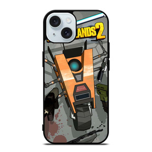 CLAPTRAP BORDERLANDS CARTOON iPhone 15 Case Cover