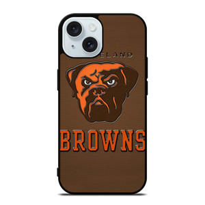 CLEVELAND BROWNS DOG NFL MASCOT iPhone 15 Case Cover CLEVELAND BROWNS DOG NFL MASCOT iPhone 15 Case Cover