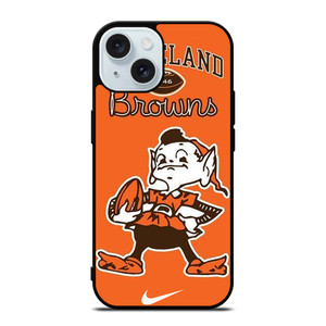 CLEVELAND BROWNS FOOTBALL MASCOT iPhone 15 Case Cover CLEVELAND BROWNS FOOTBALL MASCOT iPhone 15 Case Cover