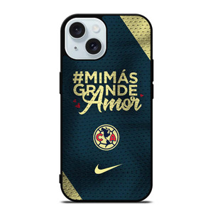 CLUB AMERICA MIMAS GRANDE AMOR NIKE iPhone 15 Case Cover