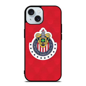 CLUB DEPORTIVO GUADALAJARA LOGO iPhone 15 Case Cover CLUB DEPORTIVO GUADALAJARA LOGO iPhone 15 Case Cover