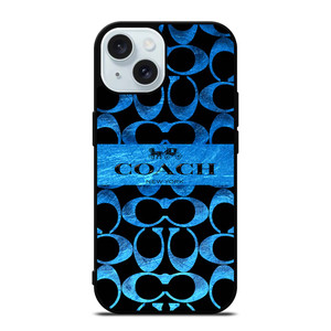 COACH NEW YORK BLUE 2 iPhone 15 Case Cover