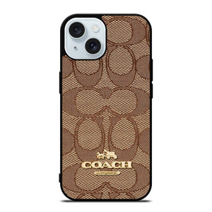 COACH NEW YORK PATTERN iPhone 15 Case Cover COACH NEW YORK PATTERN iPhone 15 Case Cover