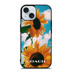 COACH SUNFLOWER iPhone 15 Case Cover COACH SUNFLOWER iPhone 15 Case Cover