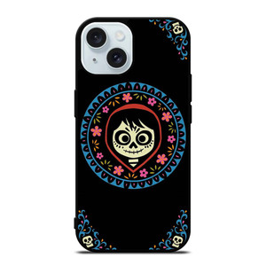 COCO DISNEY MIGUEL SKULL ART iPhone 15 Case Cover COCO DISNEY MIGUEL SKULL ART iPhone 15 Case Cover