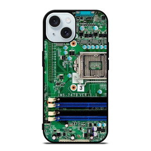COMPUTER MOTHERBOARD iPhone 15 Case Cover