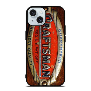 CRAFTSMAN TOOLS LOGO BADGE iPhone 15 Case Cover CRAFTSMAN TOOLS LOGO BADGE iPhone 15 Case Cover