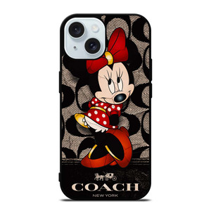 CUTE COACH MINNIE MOUSE iPhone 15 Case Cover CUTE COACH MINNIE MOUSE iPhone 15 Case Cover